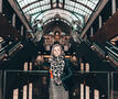 Dorien Cuylaerts in station Antwerpen